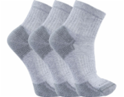 Carhartt Carhartt Středně těžké ponožky ze směsi bavlny šedé barvy