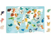 Janod Janod Puzzle Zvířátka se 40 magnety