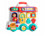 LeanToys Interaktivní vzdělávací světla auta Zvuky Barevná deska