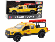 LeanToys Světla pro přepravu kajaků v terénních vozidlech zní žlutě