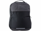 Lean Městský batoh s USB a kapsou na notebook, černý, 16 ...