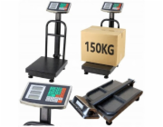 Lean Elektronická plošinová váha s LCD displejem pro sklady s přesností až 20 g / 150 kg