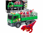 LeanToys Nákladní vůz s figurkou pro přepravu dinosaurů