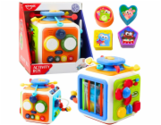 LeanToys Senzorický třídič barevný zvuk
