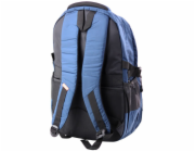 Lean Funkční městský batoh s 9 kapsami, tmavě modrý, 35 l