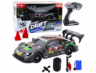 LeanToys RC Drift Car Závodní auto Černé karbonové 30km/h...