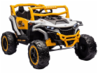 Lean Cars Bíložluté vozidlo M1 s pohonem 4x4 na baterie