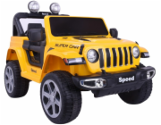 Lean Cars FT-938 Žlutě lakované vozidlo s pohonem 4x4 na baterie