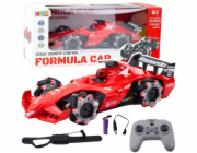 LeanToys RC sportovní auto s kouřovým efektem 2.4G červené LEAN Toys