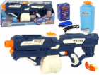 LeanToys Velká elektrická vodní pistole, na baterie, dosa...