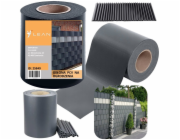 Lean Páska na plot s UV ochranou, 20 klipů, šedá, 450 g/m, 19x35m, LEAN