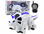 LeanToys Chytrý dálkově ovládaný RC dinosauří robot Triceratops