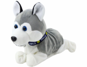 LeanToys Interaktivní plyšový pes Husky na baterie