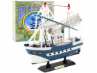 LeanToys Sběratelský model lodi rybářský člun Flying Lady...