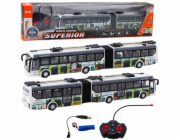 LeanToys Dálkově ovládaný městský trolejbus RC světla Veřejná doprava LEAN Toys