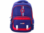 Lean Školní batoh s hrudním popruhem, tmavě modrá, červen...