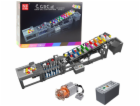 LeanToys Stavební kostky Kuličková dráha s elektromotorem...