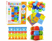 LeanToys Věž slonů 45 ks