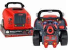 LeanToys Rozebrání motoru červeného nákladního vozu