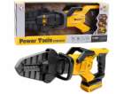 LeanToys Pneumatické elektrické nůžky pro děti DIY Žluté ...