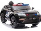 Lean Cars Policejní vozidlo BLT-201 na baterie, černé