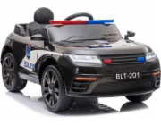 Lean Cars Policejní vozidlo BLT-201 na baterie, černé