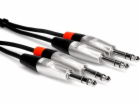 Hosa Kabel Jack 6,3 mm x2 - Jack 6,3 mm x2 1,5 m stříbrný...
