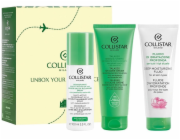 Collistar Talasso-Scrub čisticí tělový peeling s mořskou solí 150 g + IDROATTIVA + Fresh Moisturising Water Cream osvěžující a hydratační krém-gel na obličej 15 ml + Deep Hydrating Fluid