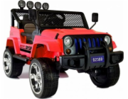 Lean Sport Car na baterie S2388 Jeep Red 4x45W