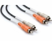 Hosa Kabel RCA (Cinch) x2 - RCA (Cinch) x2 3m černý (CRA-203)