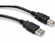 Hosa USB kabel USB-A - USB-B 3 m černý (USB-210AB)
