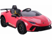 Lean Sport Štíhlé sportovní auto Lamborghini Huracan červené na baterie