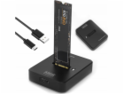 Zenwire Adaptér M2 NVME/SATA SSD, pozice pro disk, M.2 US...