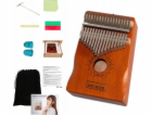Zenwire Kalimba Africký nástroj Klavír Zanza Mbira 17 klá...