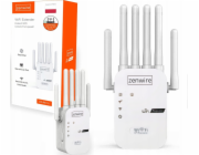 Zenwire Přístupový bod Výkonný zesilovač Wi-Fi signálu 5G Venkovní opakovač Extender Zenwire WD-R611U 300 Mb/s