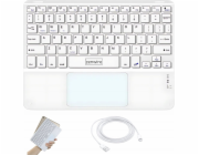 Zenwire Bezdrátová Bluetooth klávesnice s touchpadem SLIM pro telefon, tablet a iPad Zenwire WLK-619