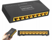 Zenwire 8portový gigabitový ethernetový switch, rozbočovač LAN, 1000 MB/s, SG1008