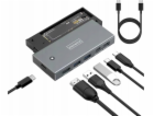 Zenwire USB HUB HUB Krabička pro SSD M2 NVME PCIe SATA NG...