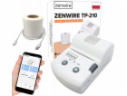 Zenwire Přenosná termální mini tiskárna štítků TP-210 s B...