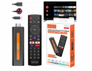 Retoo Přehrávač médií Android 14 Smart TV Stick Box WiFi 2/16 ZENWIRE TV98 H618