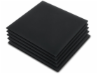 3DM Group Černé lité plexisklo - 3mm - 200x200mm - 5ks.