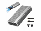 Zenwire Krabice pro M.2 NVME PCIe SSD USB-C 4.0 M2 Thunde...
