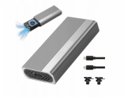 Zenwire Krabice pro M.2 NVME PCIe SSD USB-C 4.0 M2 Thunderbolt 4, 40GB, M280U4C