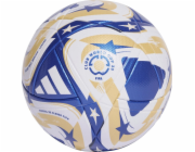 Adidas Fotbalový míč Mundial de Clubes FIFA Final League bílý, modrý a zlatý JP3072 5