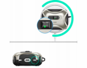 ESR Pouzdro Cyber FlickLock HaloLock MagSafe pro Apple AirPods Pro 3 Titanium