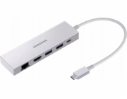 Samsung AV adaptér Multiportový adaptér Samsung EE-P5400, stříbrný