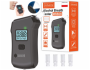 Zenwire Profesionální policejní digitální dechový analyzátor s baterkou a 5násobným náustkem