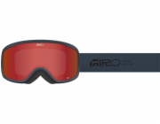 Giro Zimní brýle GIRO CRUZ INDIGO STACKED (OTG) (válcové) (zrcadlová barva čoček AMBER SCARLET 19-42% S2)