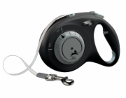 Flexi Vodítko Select M pásek 7m černo-šedé