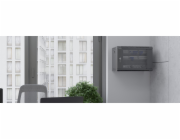 Lanberg Cabinet INSTALACE RACKOVÉ SKŘÍNĚ NÁSTĚNNÁ 19 4U 600X600 ČERNÝCH KOVOVÝCH DVEŘÍ (PLOCHÉ BALENÍ)